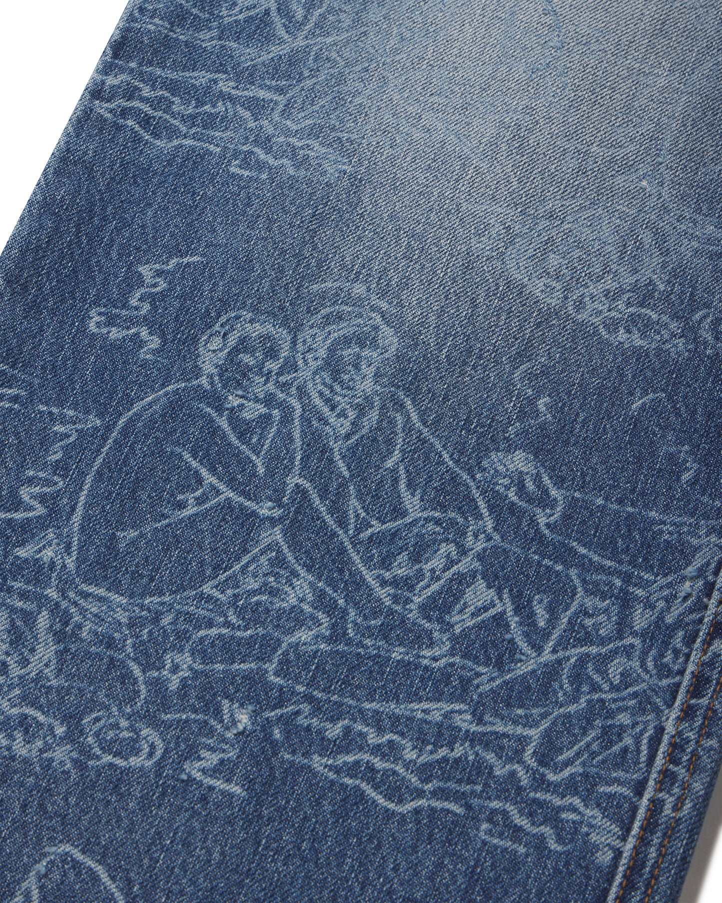 Anti-Fit Rigid Denim in Dejeneur Lasers