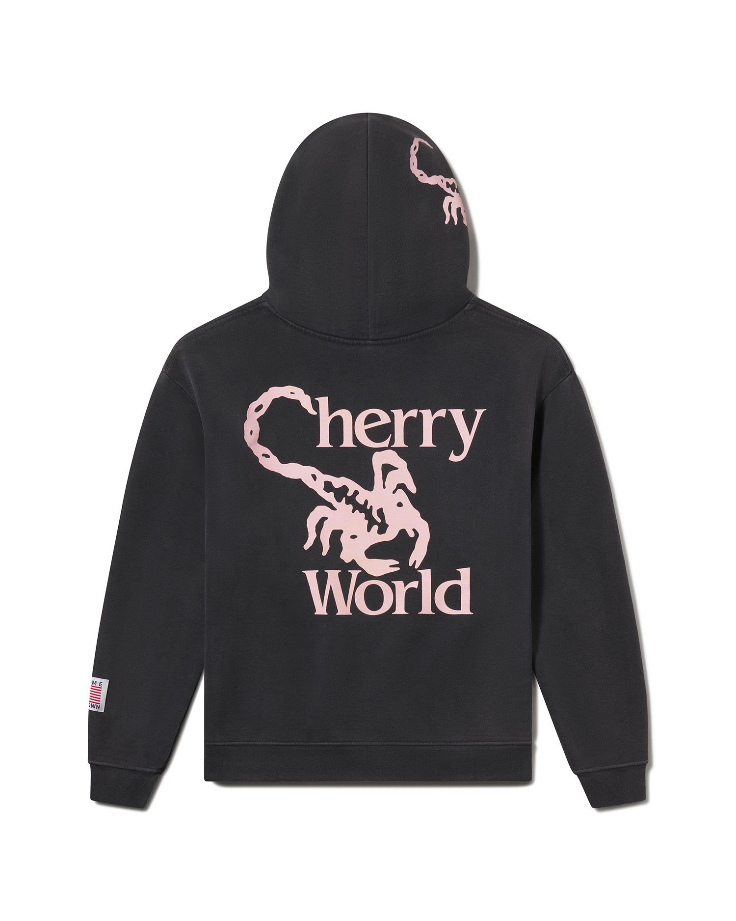 Scorpion Hoodie in Faded Black – Cherry World