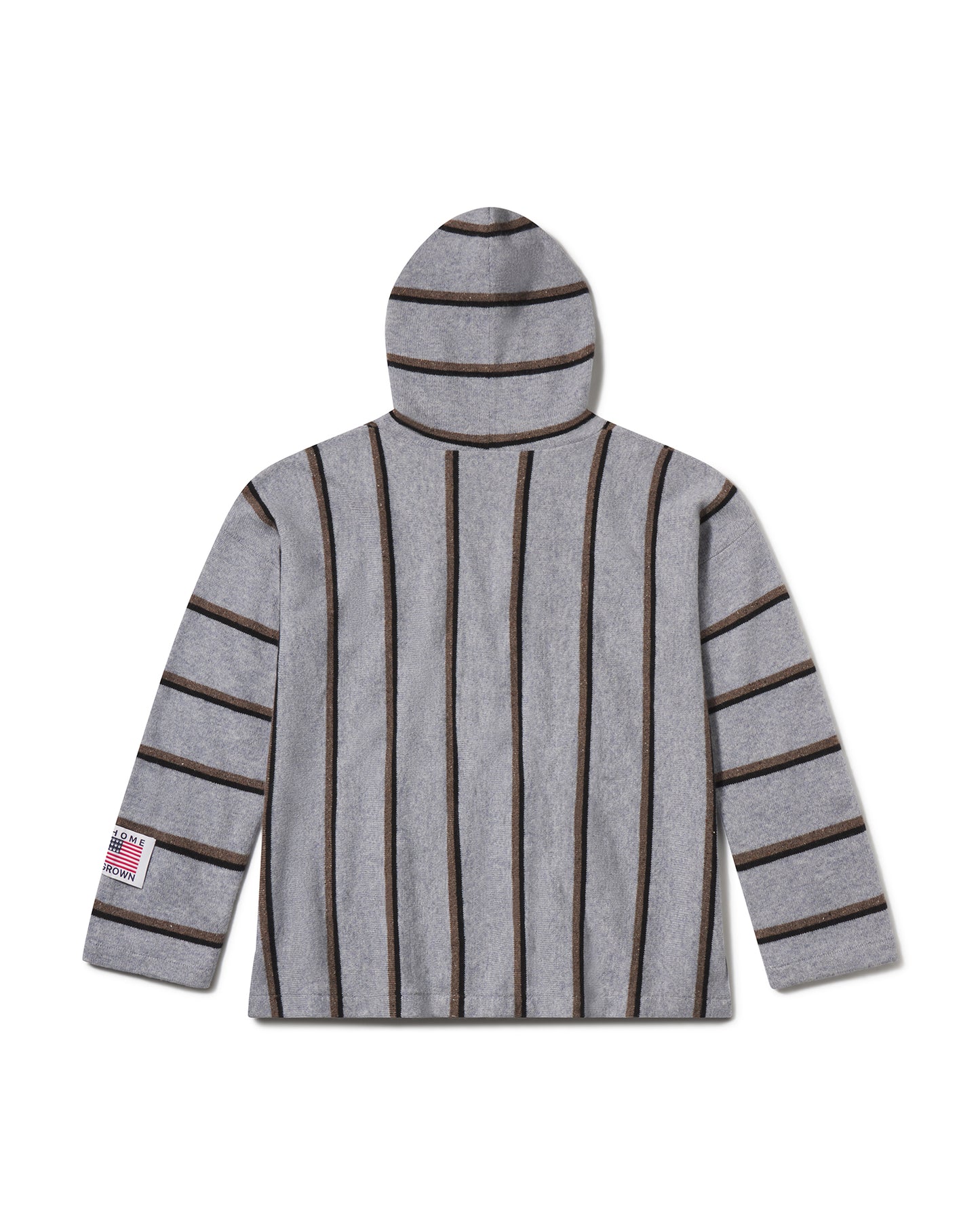 Baja 100% Cashmere Sweater in Grey Multi